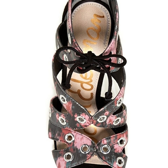 NEW! Sam Edelman Phoebe Floral Leather - Picture 10 of 11